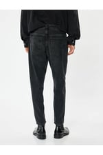 Standart Bel Loose Fit Kot Pantolon - Steve Jeans