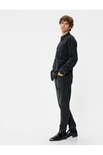 Standart Bel Loose Fit Kot Pantolon - Steve Jeans