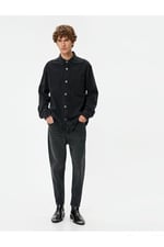 Standart Bel Loose Fit Kot Pantolon - Steve Jeans