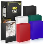 Standart MTG Kart Kılıfları 500'lü Paket, Sağlam Kart Koruyucu Kılıflar Mat Arka Kaplama, Mükemmel Karıştırma - Fabmaker'dan Tüm Ticaret Kartlarınızı, TCG Kartlarınızı ve Spor Kartlarınızı Koruyun,