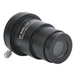 Standart Teleskop Mercek Astronomisi için M42x0,75 mm Diş ile 3,18 cm 3X Barlow Lens Tamamen Siyah Çok Kaplamalı