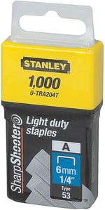 Stanley 1/Tra205T Zımba Teli, Sarı/Siyah, 8Mm