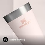 Stanley Adventure Stacking Pint Vakumlu Soğuk İçecek Bardağı, Pembe, 0.47 Litre