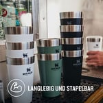 Stanley Adventure Stacking Pint Vakumlu Soğuk İçecek Bardağı, 0.47 Litre, Beyaz (Polar)