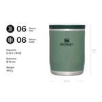 Stanley Adventure To-Go Yemek Termosu, Yeşil (Hammertone Green), 0.53 Litre