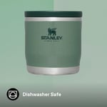 Stanley Adventure To-Go Yemek Termosu, Yeşil (Hammertone Green), 0.35 Litre