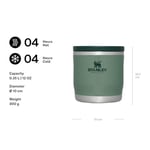 Stanley Adventure To-Go Yemek Termosu, Yeşil (Hammertone Green), 0.35 Litre