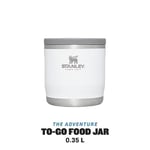 STANLEY Adventure To-Go Yemek Termosu 0.35 Litre - Beyaz (Polar) | Paslanmaz Çelik