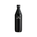 STANLEY All Day Slim Soğuk Su Termosu 0.60 Litre - Siyah | Paslanmaz Çelik | 6 Saat Soğuk - 11 Saat Buzlu - Sızdırmaz - BPA İçermez - Bulaşık Makinesinde Yıkanabilir