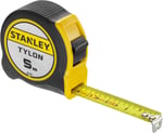 Stanley Bant ölçüsü Tylon 0-30-697 (5 m, Tylon polimer koruma katmanı, kaydırılabilir uç kancası, plastik gövde)