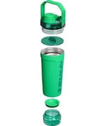 Stanley Çalkalayıcı Şişesini Etkinleştirin 20oz | Sızdırmaz Yalıtımlı Paslanmaz Çelik Çalkalayıcı Kupası | Hızlı Akış Kapağında Temel Depolama ve Bükme | Protein Sallamaları ve Egzersiz Öncesi Toz |