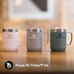 Stanley Classic Legendary Camp Mug Paslanmaz Çelik Termos Bardak, Pembe Kuvars (Rose Quartz), 0.23 Litre