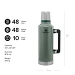 Stanley Classic Legendary Vakumlu Çelik Termos, 2.3 L