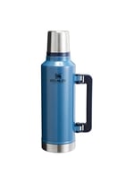 Stanley Classic Legendary Vakumlu Çelik Termos, Mavi (Hammertone Lake), 1.9 Litre | 45 saat dayanır. Sıcak veya soğuk – Sızdırmaz – BPA içermez – Kapak bardak görevi görür