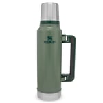 Stanley Classic Legendary Vakumlu Çelik Termos, 1.4 Litre, Yeşil (Hammertone Green)