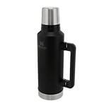 Stanley Classic Legendary Vakumlu Çelik Termos, 1.9 Litre, Mat Siyah
