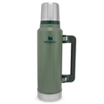 Stanley Classic Legendary Vakumlu Çelik Termos, 1.4 Litre, Yeşil (Hammertone Green)