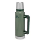 Stanley Classic Legendary Vakumlu Çelik Termos, 1.4 Litre, Yeşil (Hammertone Green)