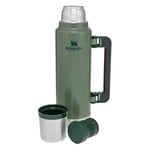 Stanley Classic Legendary Vakumlu Çelik Termos, 1.4 Litre, Yeşil (Hammertone Green)