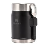 Stanley Classic Yemek Termosu Kaşıklı 0,4 L Siyah