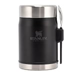 Stanley Classic Yemek Termosu Kaşıklı 0,4 L Siyah