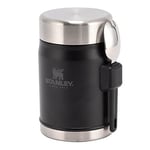 Stanley Classic Yemek Termosu Kaşıklı 0,4 L Siyah