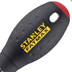 Stanley - FatMax Düz Tornavida SL8 (175 mm Bıçak Uzunluğu, Krom Vanadyum, Ergonomik Yumuşak Sap) 0-65-138, çok - Bedenler: 150 mm, 175 mm