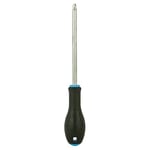 Stanley - FatMax Pozidriv PZ3 tornavida (150 mm bıçak uzunluğu, krom vanadyum ergonomik SoftGrip sap) 0-65-338, Gümüş