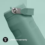 STANLEY IceFlow™ Aerolight™ Flip Straw 2.0 Pipetli Termos Su Şişesi 0.7 Litre - Yeşil (Shale) | Paslanmaz Çelik