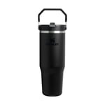 Stanley IceFlow Flip Straw Tumbler Pipetli Termos Bardak, Siyah 2.0, 0.89 Litre - Seçenekler: 0.89 L, 0.9 Liters