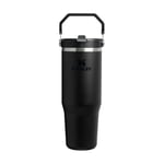 Stanley IceFlow Flip Straw Tumbler Pipetli Termos Bardak, Siyah 2.0, 0.89 Litre - Seçenekler: 0.89 L, 0.9 Liters