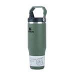 Stanley IceFlow Flip Straw Tumbler Pipetli Termos Bardak, 0.89 Litre, Haki (Dried Pine) - Seçenekler: 0.89 L, 0.9 Liters