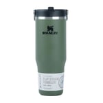 Stanley IceFlow Flip Straw Tumbler Pipetli Termos Bardak, 0.89 Litre, Haki (Dried Pine) - Seçenekler: 0.89 L, 0.9 Liters