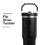 Stanley IceFlow Flip Straw Tumbler Pipetli Termos Bardak, Siyah 2.0, 0.89 Litre - Seçenekler: 0.89 L, 0.9 Liters