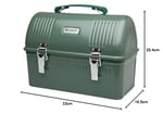 Stanley Klasik Yemek Taşıma Çantası, 9.5 Litre, Yeşil (Hammertone Green)
