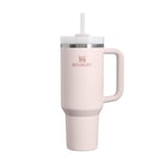 Stanley Quencher Pipetli Termos Bardak, 1.18 Litre, Pembe Kuvars (Rose Quartz)