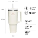 Stanley Quencher Pipetli Termos Bardak, 1.18 Litre, Krem