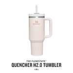 Stanley Quencher Pipetli Termos Bardak, 1.18 Litre, Pembe Kuvars (Rose Quartz)