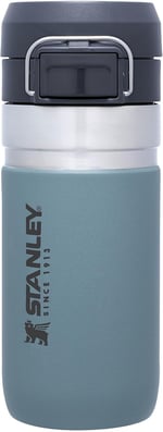STANLEY Quick-Flip Termos 0.47 Litre - Yeşil (Shale) | Paslanmaz Çelik - Seçenekler: 0.7 Liters, 1.06 Liters, 1.1 Liters, 0.5 Liters
