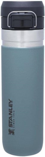 STANLEY Quick-Flip Termos 0.7 Litre - Yeşil (Shale) | Paslanmaz Çelik | 12 saat. Soğuk – Sızdırmaz – BPA içermez – Bulaşık makinesinde yık - Seçenekler: 0.7 Liters, 1.06 Liters, 1.1 Liters, 0.5 Liters