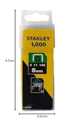 Stanley ST1TRA704T 6 mmX1000 Adet Zımba Teli - Seçenekler: ST1TRA704T, ST1TRA705T, ST1TRA706T, ST1TRA709T, 6 mm, 8 mm...