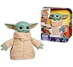 Star Wars Action Buddy Grogu 25 cm Animatronik Figür | Etkileşimli Pelüş ve Aksiyon Figürü | Star Wars: The Mandalorian ve Grogu Oyuncağı | 4 Yaş ve Üzeri Çocuklar İçin