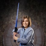 Star Wars Lightsaber Forge Kyber Core Darksaber, Özelleştirilebilir Elektronik Işın Kılıcı