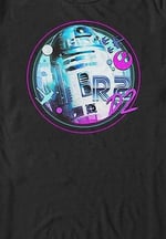 Star Wars Pop Droid Bisiklet Yaka T-Shirt Tişört Erkek