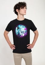 Star Wars Pop Droid Bisiklet Yaka T-Shirt Tişört Erkek