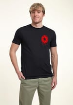Star Wars Squadrons - Empire Logo Bisiklet Yaka T-Shirt Tişört Erkek