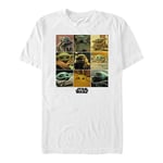 Star Wars The Mandalorian - Bebek Yoda Bisiklet Yaka Tişört Unisex Yetişkin