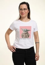 Star Wars The Mandalorian - Sassy Baby Bisiklet Yaka T-Shirt Tişört Kadın