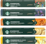 Starbucks By Nespresso Kapsül Kahve Seti 5 x 10 Adet - Deneme Seti