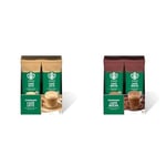 Starbucks Caffè Latte Premium Kahve Karışımı, 10x14 g ve Starbucks Caffè Mocha Premium Kahve Karışımı, 10x24 g